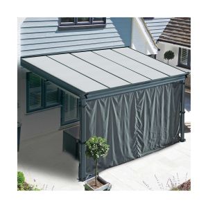 China BW9 BW10 Outdoor Metal Storage Shed Multi Size Aluminum Patio Cover on sale