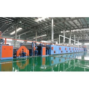 Silk Nylon And Mixed Fabrics 180cm Textile Coating Machine Horizontal Roller