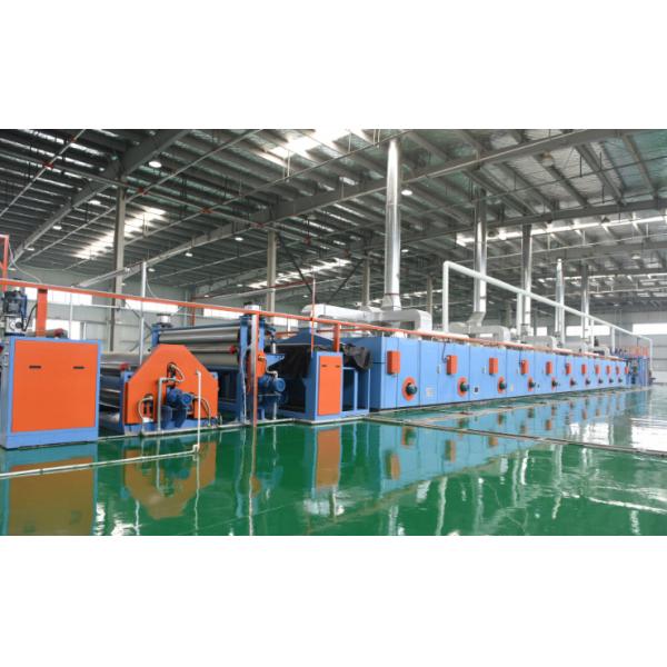 Silk Nylon And Mixed Fabrics 180cm Textile Coating Machine Horizontal Roller