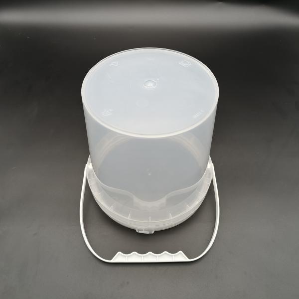 Polyethylene Polypropylene Clear Plastic Drink Buckets Corrosion Resistant