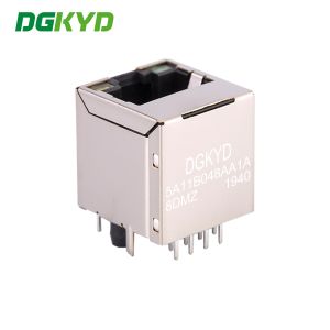 RJ45 100Mbps Ethernet socket 8P8C module with compact window surface DGKYD5A11B0