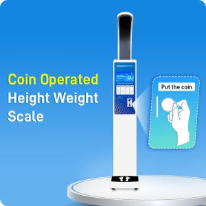 Coin Operated Scales Height Weight Vending Machine for Pharmacy