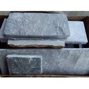 Blue Quartzite Stone Cladding Natural Stone Wall Tiles Quartzite Retaining Wall