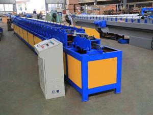Cheap Automated Rolling Shutter Door T Profile Roll Forming Machine CE / ISO Certificate for sale