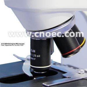 Compensation Binocular Optical Microscope LED Illumination Microscopes A12.0909