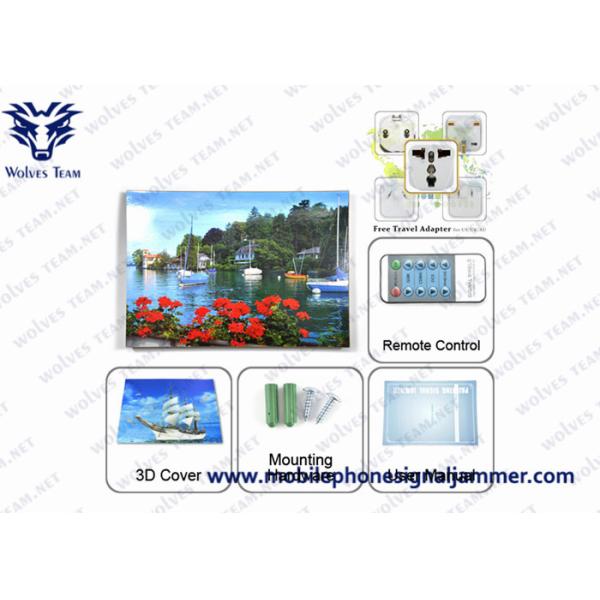 Bluetooth GSM PHS 3G 4G Hidden Signal Jammer Built in Antenna with AC Power