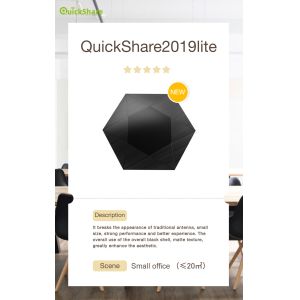 Portable QuickShare Wireless Presenter 4K , Video Audio Transmitter And Receiver