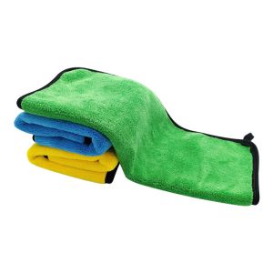 Scratch Free Red Car Detailing Towels S M L Size With Square Shape