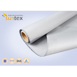 China Flexible Connector Polyurethane Coated Fiberglass Fabric High Temperature Hose Fabric on sale