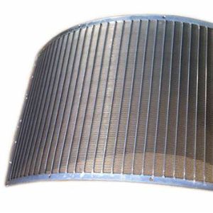OEM / ODM Wedge Wire Screen Johnson Stainless Steel Sieve Screen