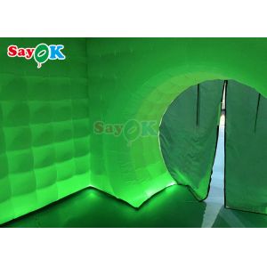 Inflatable Party Decorations Black Led Inflatable Camera Photo Booth For