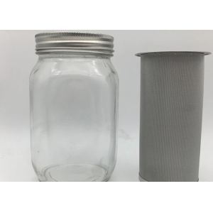 Customized Mesh Cold Brew Coffee Filter Easy Cleaning Twill Weave Wire Mesh