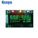 VA LCD Display Black Screen Transflective COB Module with Emerald Backlight