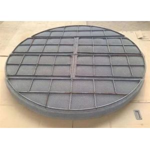 Ss316l 750mm Gas Liquid Separator Mesh Demister Pad For Light Industry