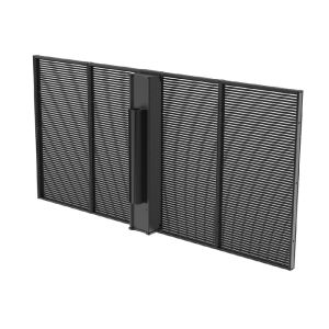 1000x500mm Transparent LED Display Screen Hanging Floorstanding For Indoor