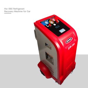 8HP R134a Refrigerant Machine HW-560 Portable AC Recovery Machine 50HZ