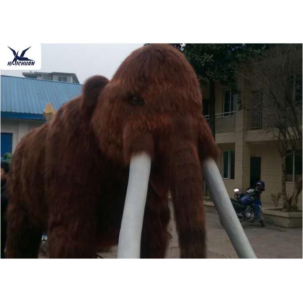 Quality Large Animatronic Animals Artificial Models With Hair / Infrared Control Sensor wholesale