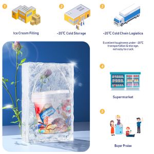 Acrylic Plastic Ice Beer Champagne Drink Oval Bucket with Lid Customize Logo