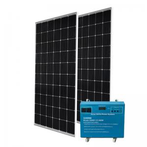 Cheap 1.5kW LCD Display Complete Solar Power System Kit Polycrystalline for sale
