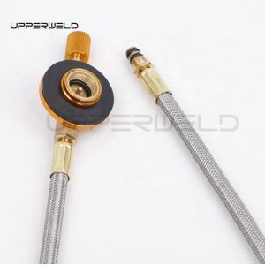Outdoor Camping Heating Torch Adapter for Upper Flat Tank Control Valve