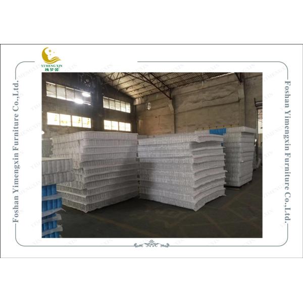 Six Mattress Roll Up Individual Pocketed Spring 100% Plastic Filiform Fabric