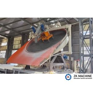 High Pelletizing Phosphogypsum Powder Pelletizing Disk Granulation Equipment
