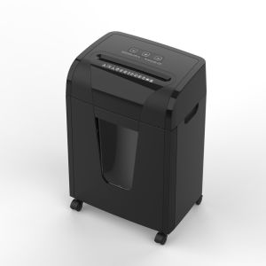 C261P Micro Cut 2*12mm 10 Sheet Paper Shredder With Credit Card Shredding Function 20L Large Bin