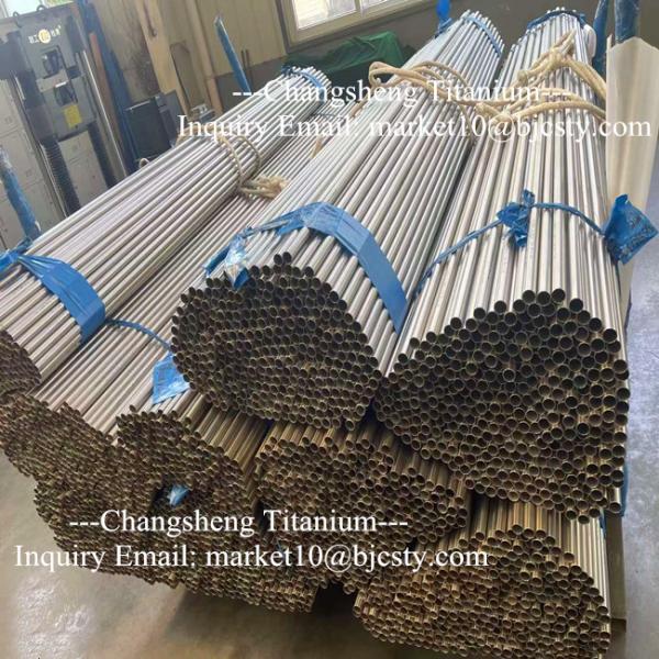 Quality Titanium Seamless Tube ASTM B338 GR2 Seamless For High Temperature And Chemical Environments wholesale