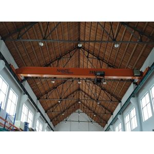 LD 2t-10m electric Single Girder Overhead Cranes For Factories / Material Stock