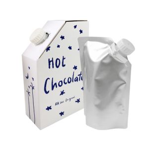 1L 3L 5L Kraft Paper Coffee Box BIB Bag in Coffee Box Disposable Coffee Bag in