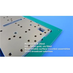 China 4 Layer Mixed PCB Built On 0.254mm RO4350B + 0.36mm FR-4 With ENIG on sale