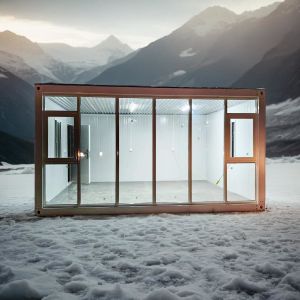 Folding Flat Pack Detachable Container House Corrosion Resistant For Outdoor Use