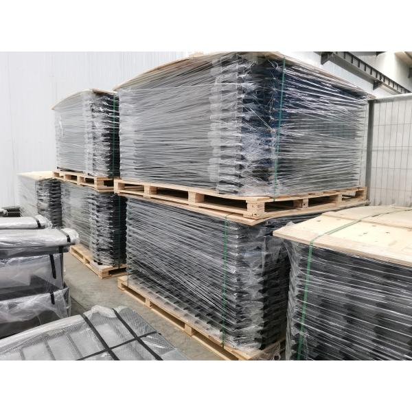 Powder Coated Tube Colorful Decorative Aluminum Fencing 16*16mm Picket 8ft Height