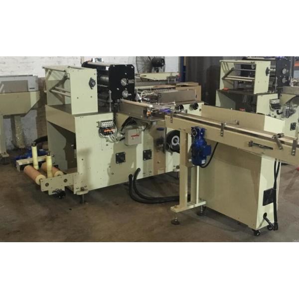 Full Automatic Facial Tissue Packing Machine , Tissue Packaging Machine Single