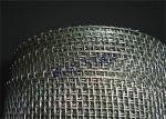 Embossing Edge Double Locked Crimped Wire Mesh , Galvanized Steel Hardware Cloth