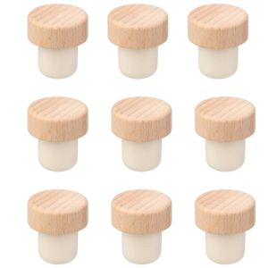 Aluminium-Plastic T-Plug Wine Bottle Cork for Customized Glass Butt Plug Top