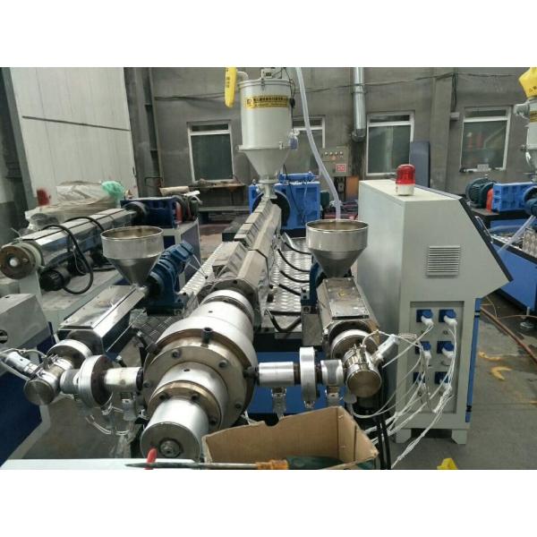 Quality Automatic Plastic Pipe Extrusion Line Single Screw High Speed wholesale