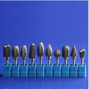 6mm 6.35mm Shank Tungsten Burs Rotary Set 1/4inch Diameter Double Cut Carbide