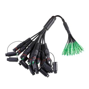 IP68 Waterproof Ftth Drop Cable Compatible with optitap Connector