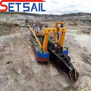 Customized Request Rexroth Hydraulic Pump 22 Inch River Sand Dredger with Cutter