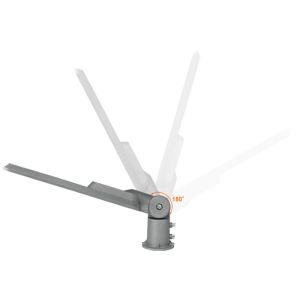 100W IP65 Waterproof High Power Solar Street Light With LiFePO4 Battery