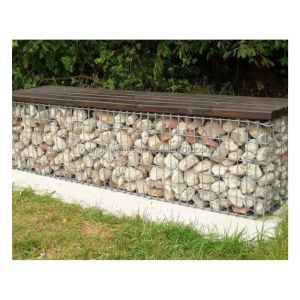 100x100mm Metal Mesh Cube Gabion Planter Box for Retaining Wall and River