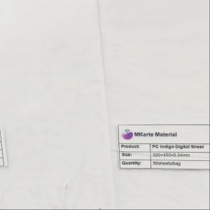 Polycarbonate Digital Print Platic Sheet 0.2mm for Long-Lasting PC Bank Card