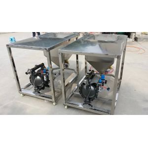 9mm Air Driven Double Diaphragm Pump For Powder Transfer