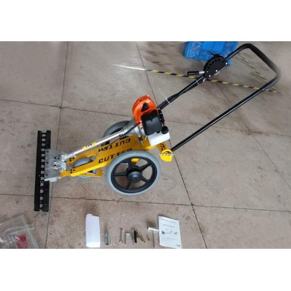 Quality Multiple Function Petrol Brush Cutter 2 Stroke Scythe Mower Gasoline Hand Push wholesale