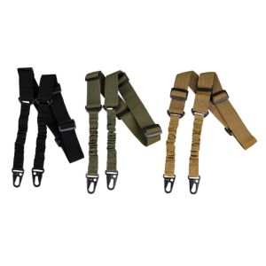Hot Dual-point Multi-function Tactical Strap Dual-point Mission Rope Army Fan Cs