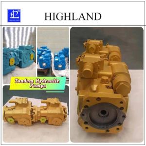 Compact And Powerful Tandem Hydraulic Pumps For Closed Circuit Systems