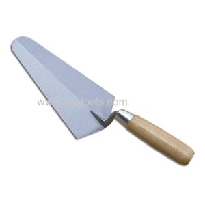 Cheap Carbon steel blade bricklaying trowel with wooden handle for sale