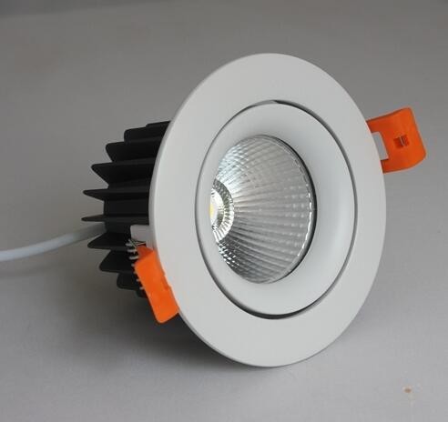 Quality Aluminum Alloy Recessed Adjustable Led Downlights 9W 12W 20W With CREE COB Chip wholesale