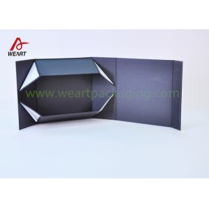 UV Coated Automatic Foldable Paper Boxes Gift Packaging With Magnets